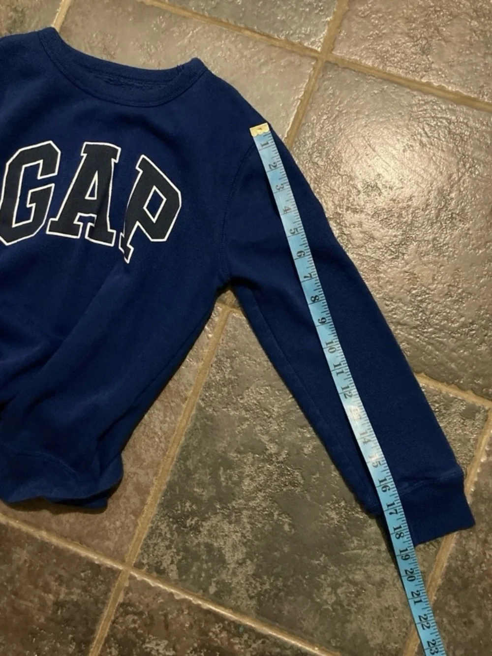 GAP Navy Crewneck Sweatshirt and Jeans Outfit Girls Size L 10